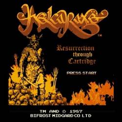 Helcaraxë (USA) : Resurrection Through Cartridge